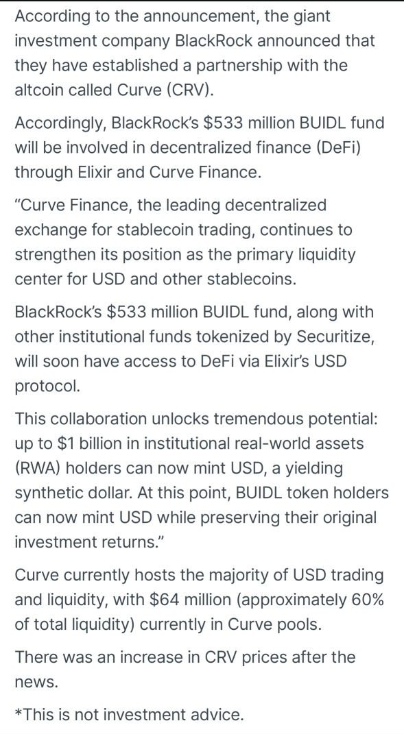 BLACKROCK Announced Their Partnership With This Altcoin on Binance 🚨🚨🚨