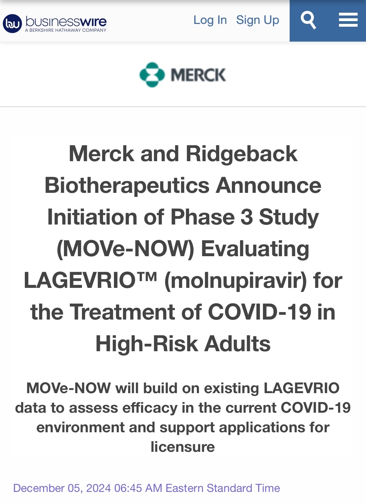 $Merck & Co (MRK.US)$