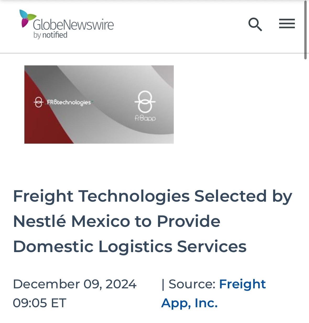 $Freight Technologies (FRGT.US)$