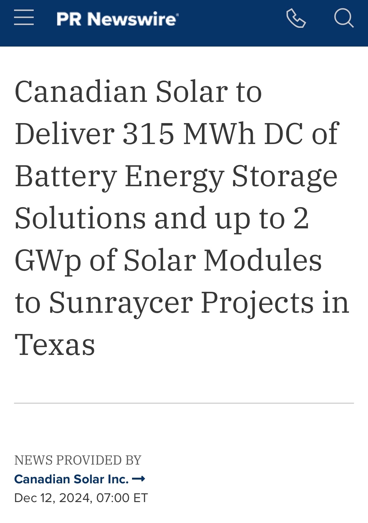 $Canadian Solar (CSIQ.US)$