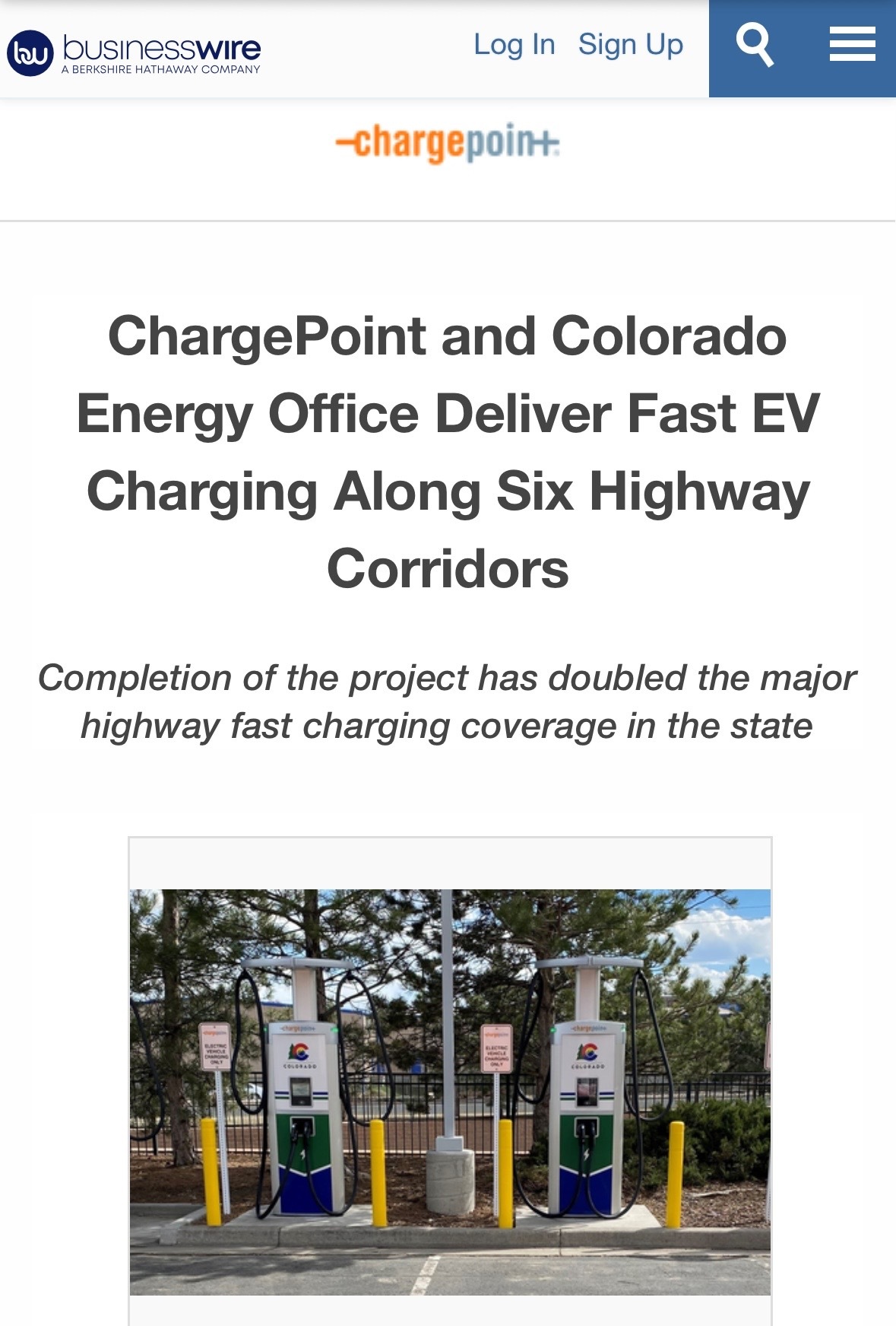 $ChargePoint (CHPT.US)$