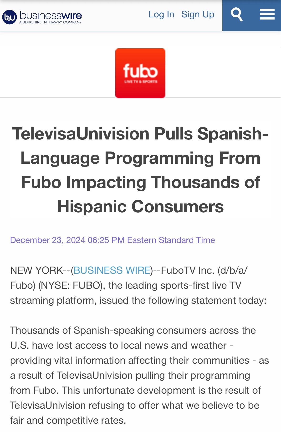 $FuboTV (FUBO.US)$