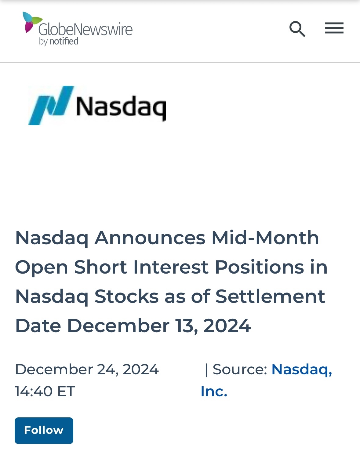 $Nasdaq (NDAQ.US)$