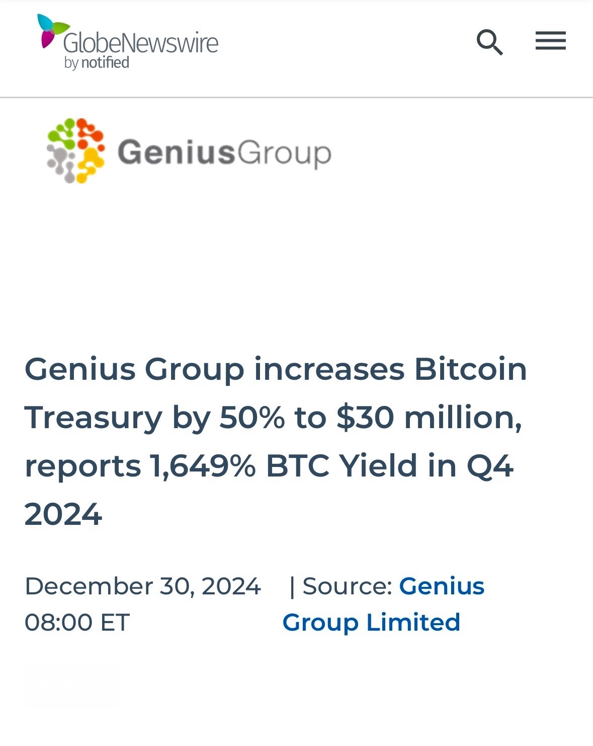 $Genius Group (GNS.US)$