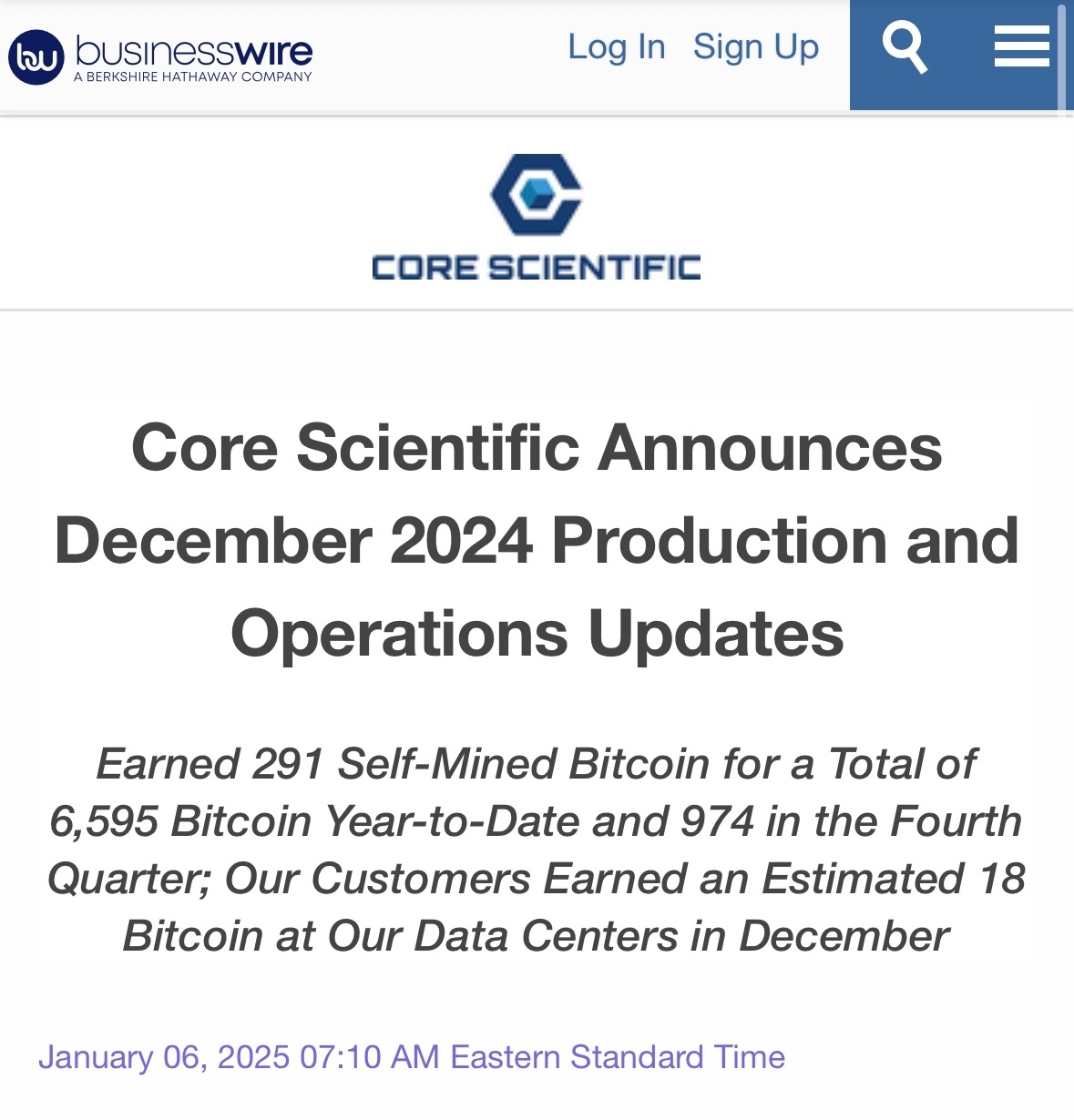 $Core Scientific (CORZ.US)$