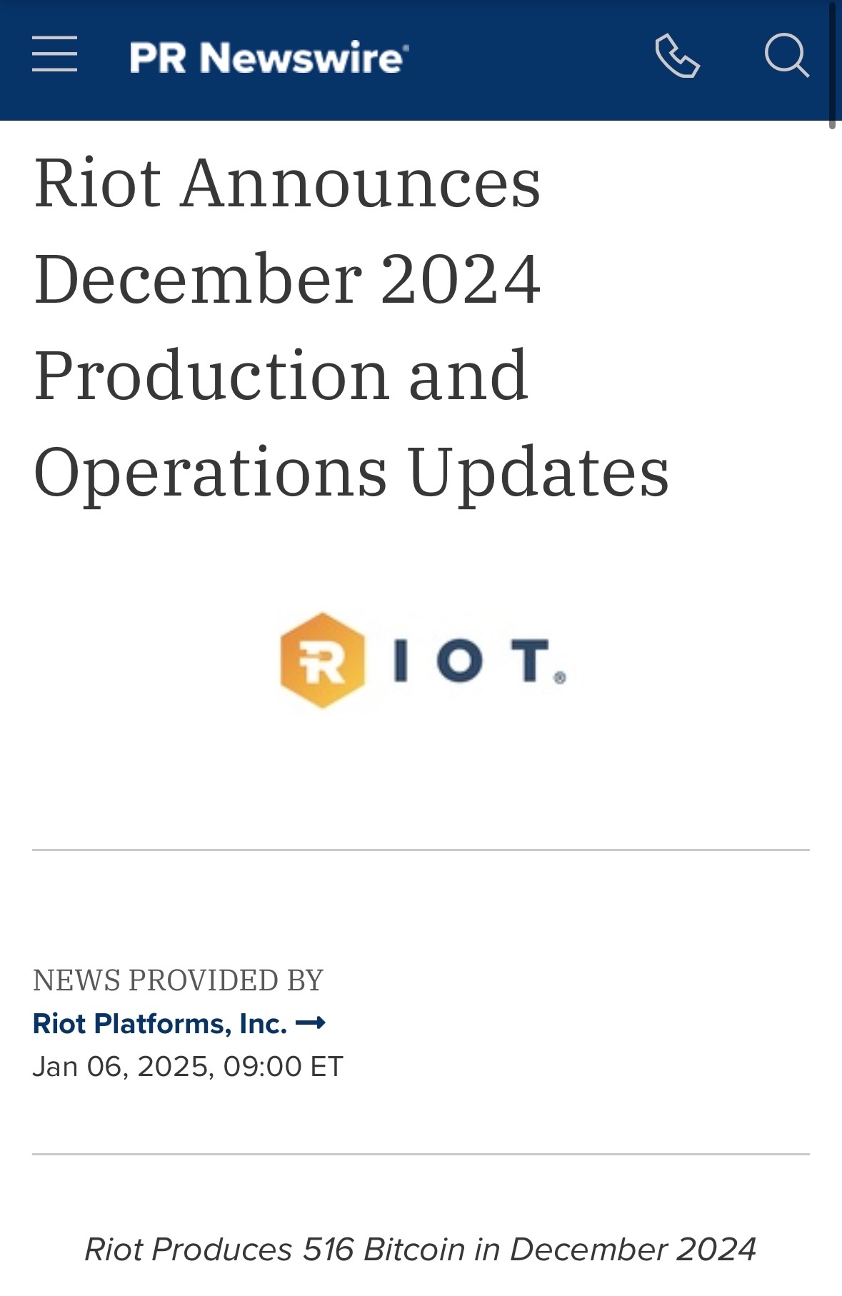 $Riot Platforms (RIOT.US)$