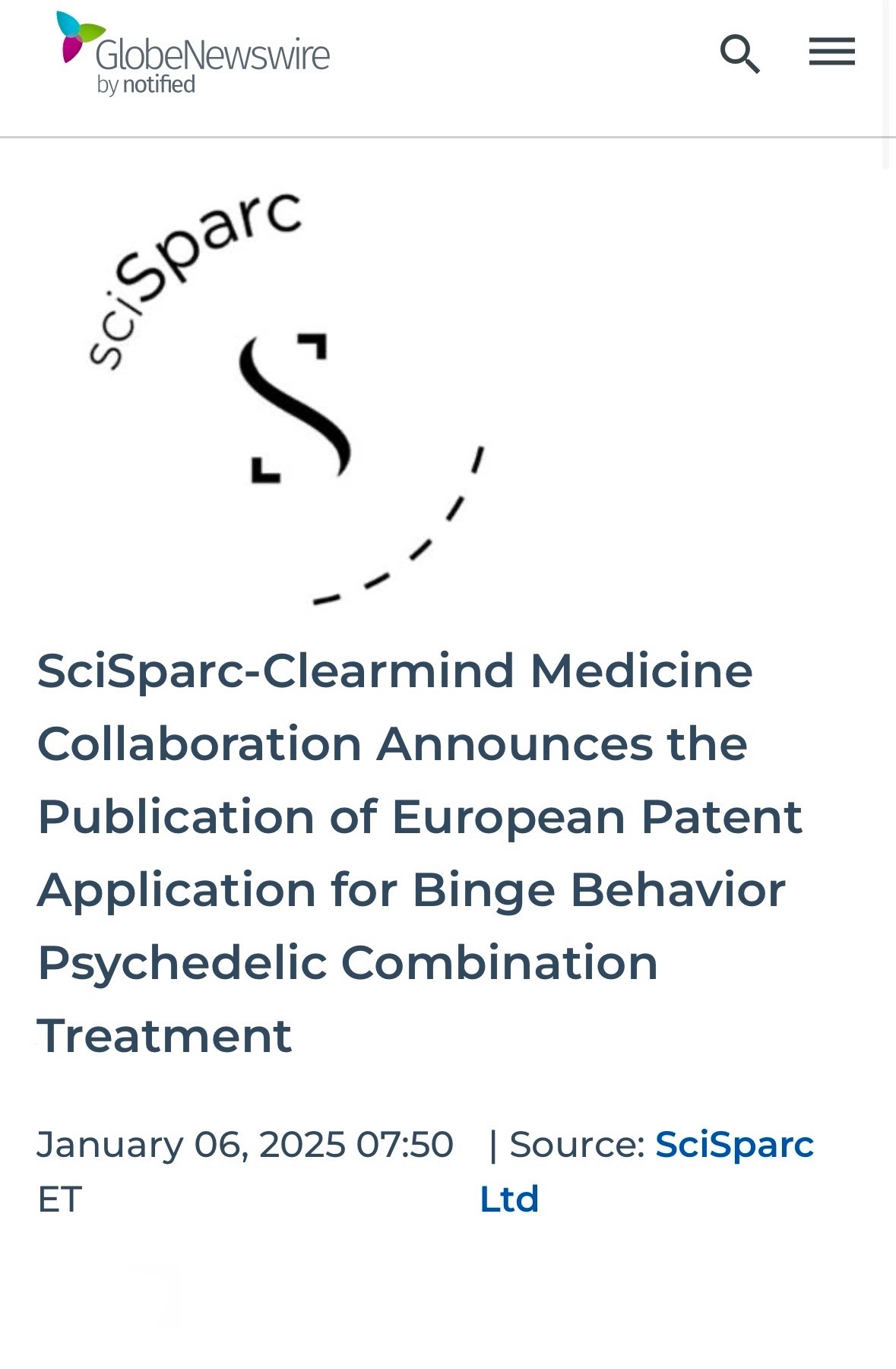 $Clearmind Medicine (CMND.US)$