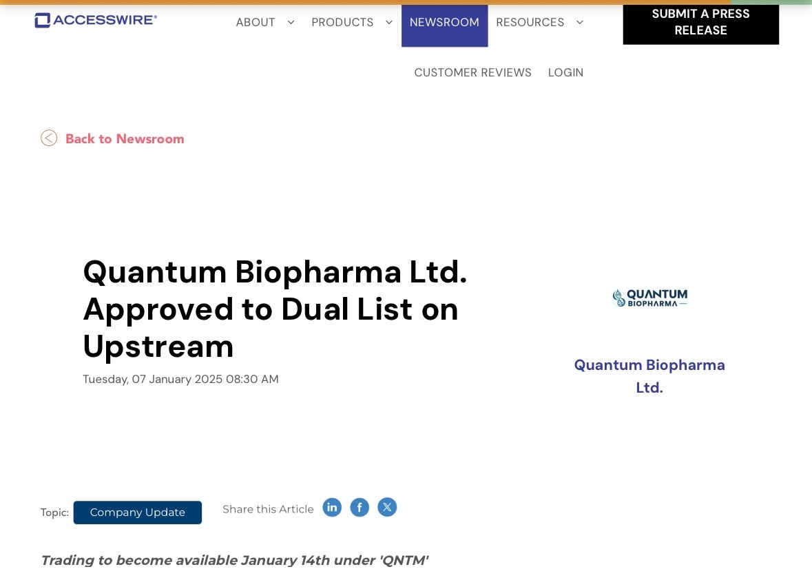 $Quantum BioPharma (QNTM.US)$