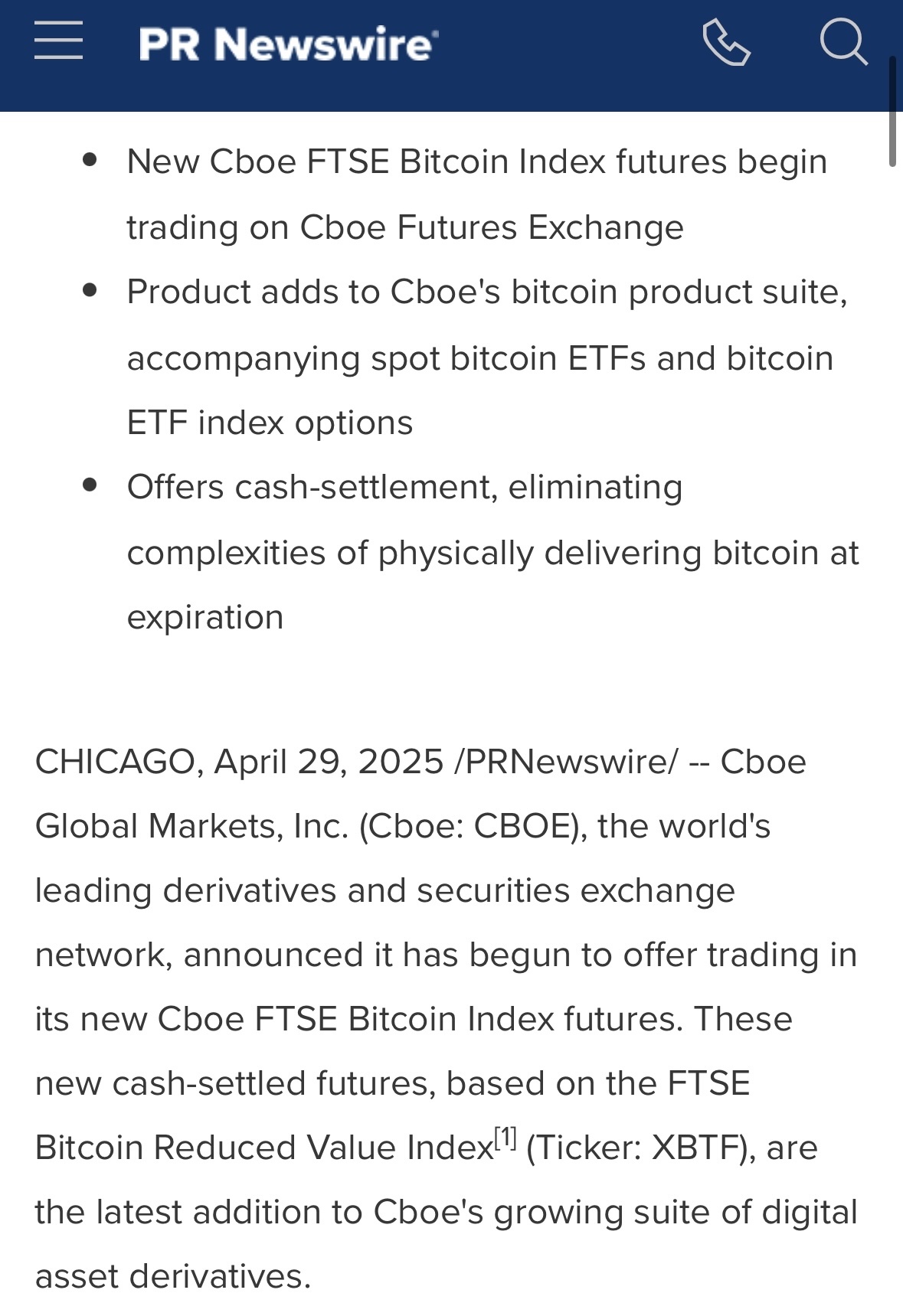 芝加哥期权交易所(CBOE.US)$ - moomoo 社区