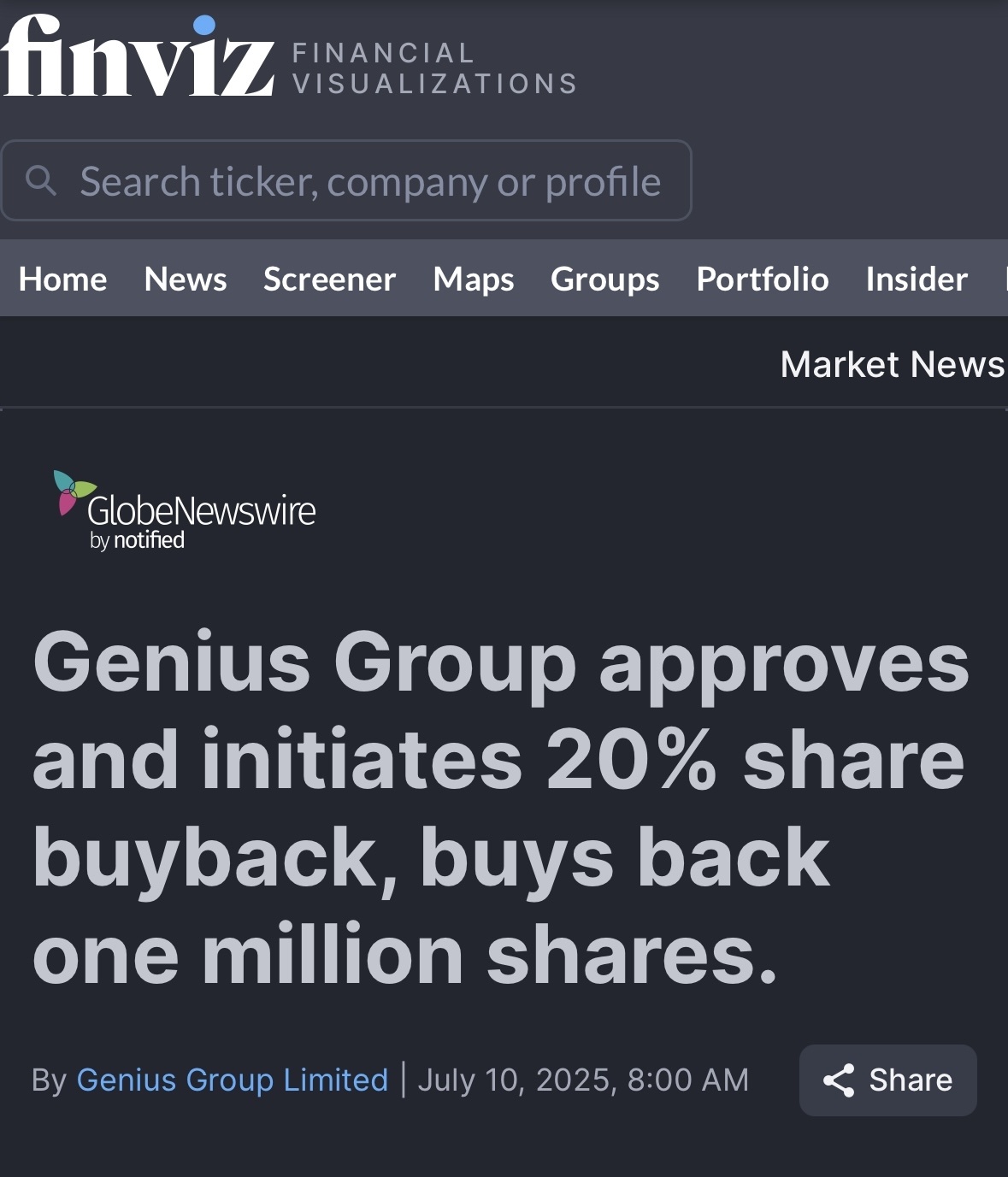 $Genius Group (GNS.US)$