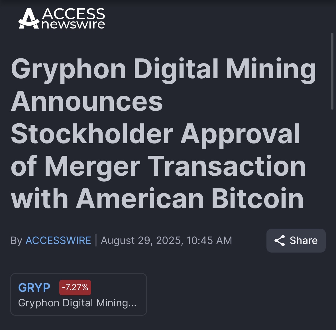 Gryphon Digital Mining (GRYP.US)$$Hut 8 (HUT.US)$ - moomoo Community