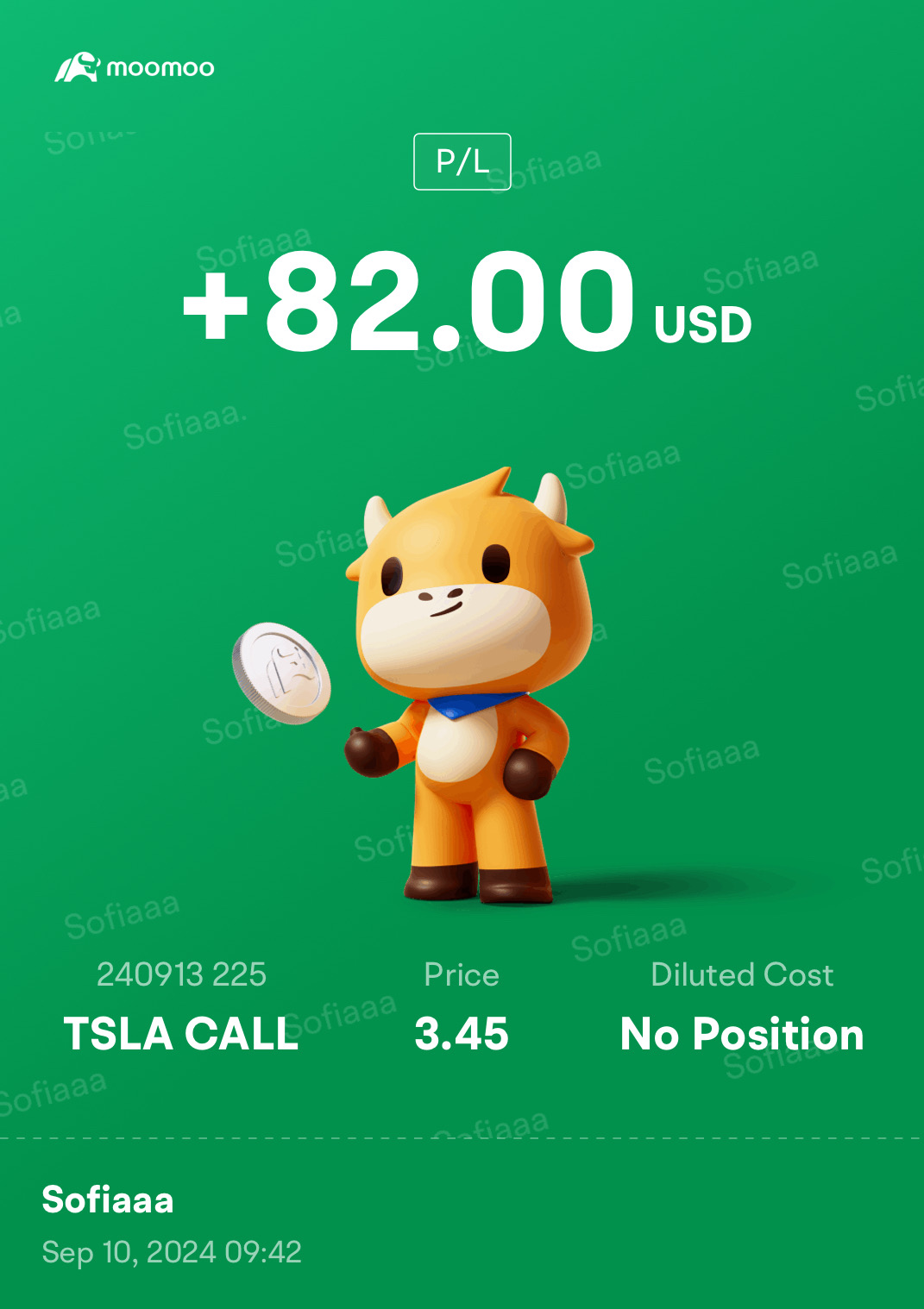 TSLA🎯 : 練習 + 忍耐 @stockhours