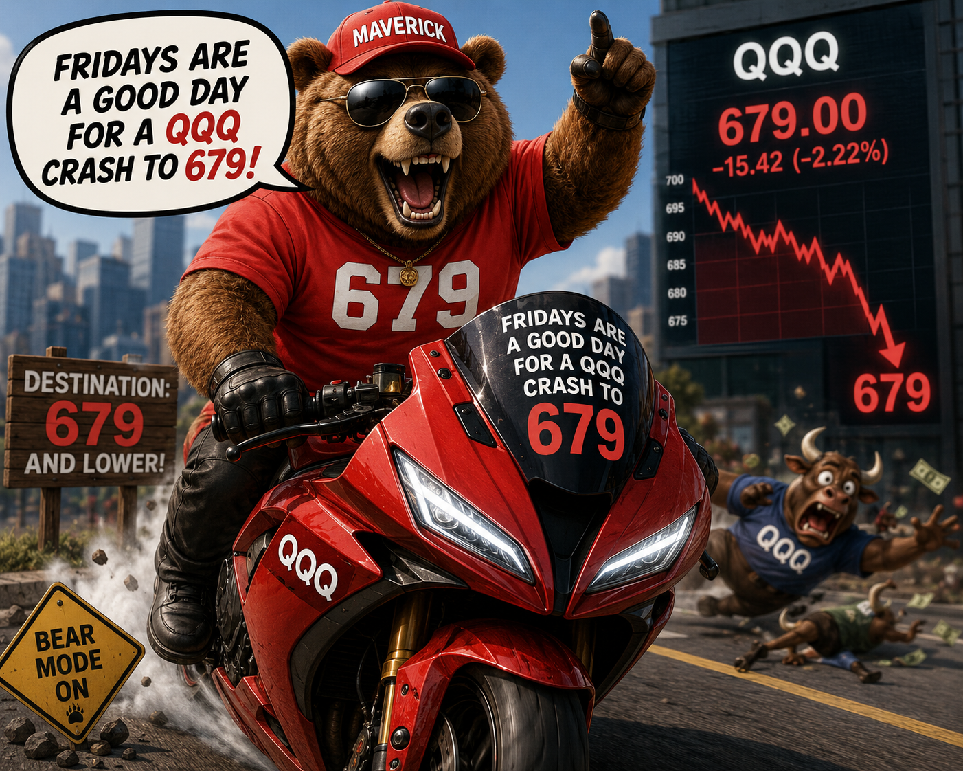$納指100ETF-Invesco QQQ Trust (QQQ.US)$ 誰說熊市現在賺不到錢？？？過去幾個月所有的收益今天都將被我收入囊中！ [呲牙][呲牙][呲牙][呲牙][呲牙][福][福][福][福][福]