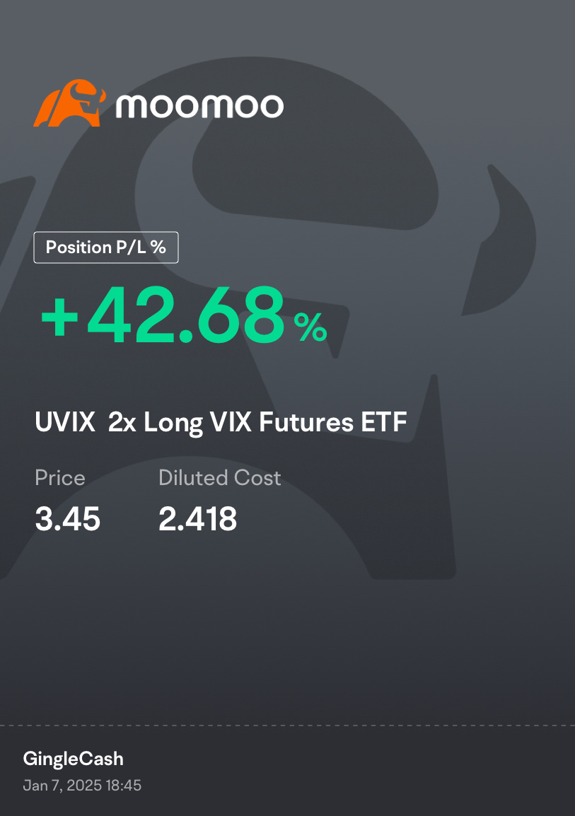 我是天才！我買入了UVIX!!