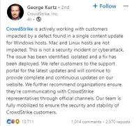 CrowdStrike 看到大量資金跳入期權，因應價格暴跌對沖需求上升