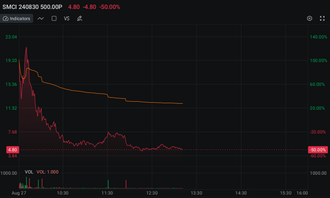 Super Micro Sees Heavy Put Options Trading Amid Stock Decline After Hindenburg Report