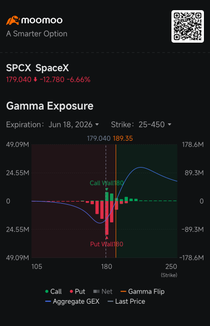 SpaceX Trapped in Negative Gamma That Could Worsen Slump: Options Chatter: Options Chatter