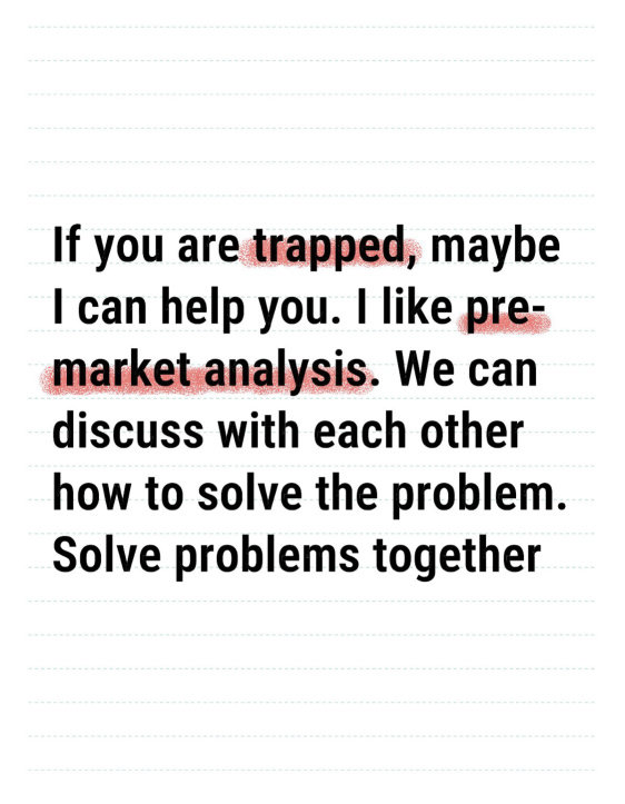 What do you think the market will be like next week?