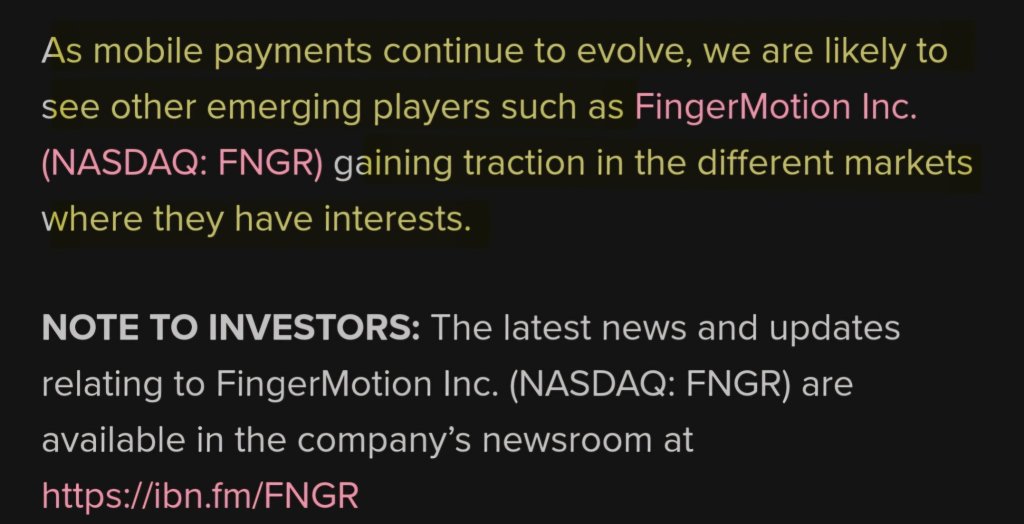 FNGR article Apple Pay