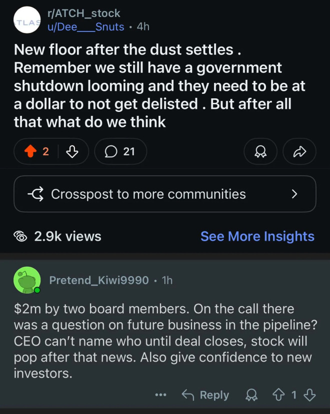 100% agree. I think we’re sitting on a goldmine