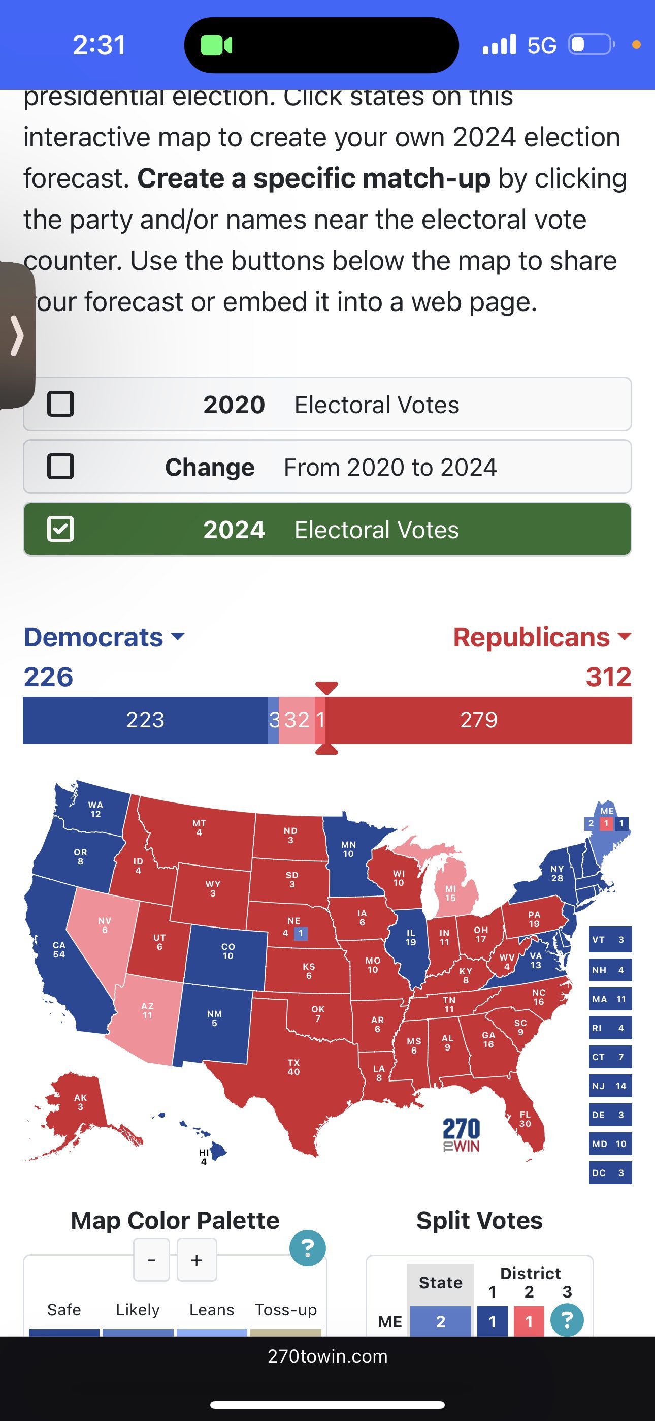 $特朗普媒體科技集團 (DJT.US)$ 看起來他將突破300