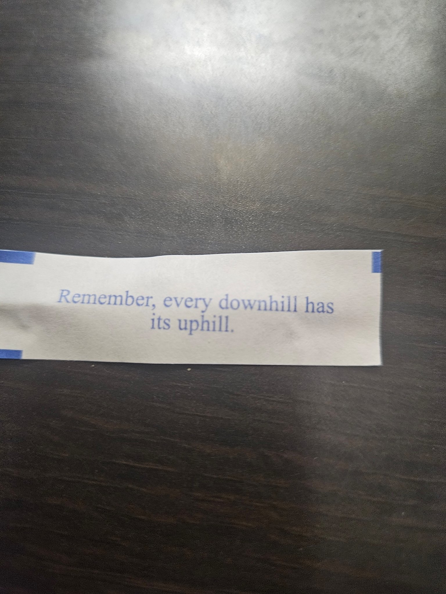 Cookie fortune has spoken.