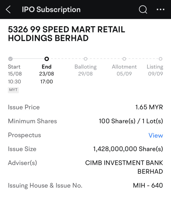 3rd IPO Attempt