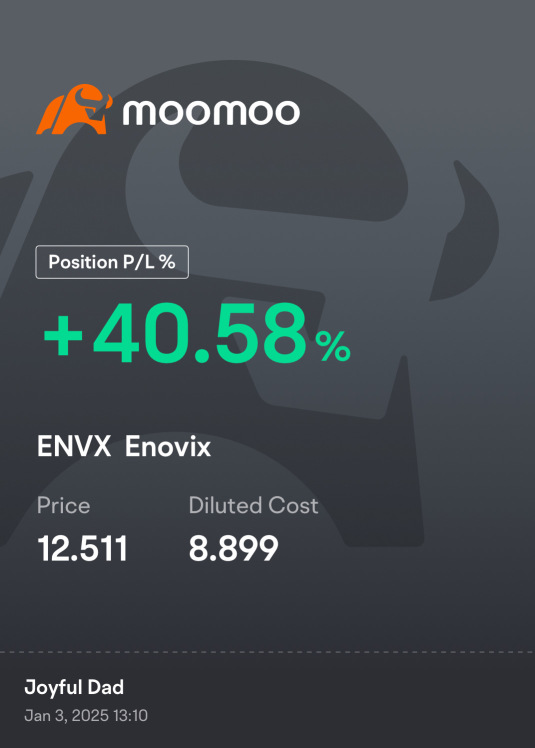 Enovix Catching A Bid