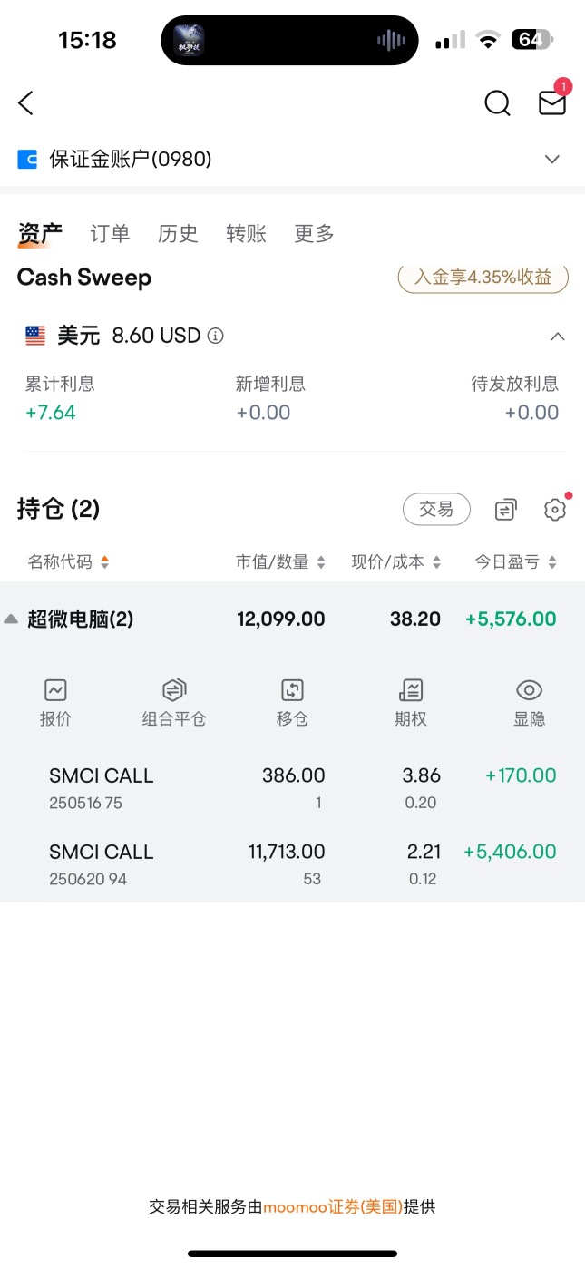 600本金翻了快20倍