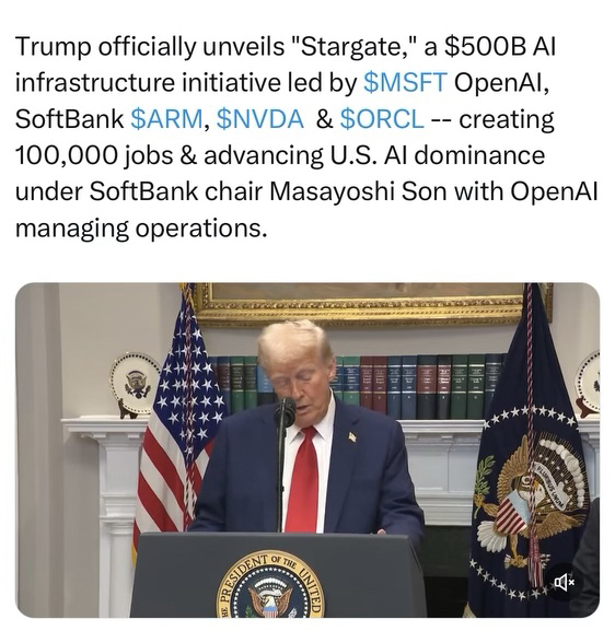 🚨 UMM 🤔 PROJECT STARGATE IS KINDA HUGE 📈 $500 BILLION 🤯 DON’T MISS THE WAVE 🌊