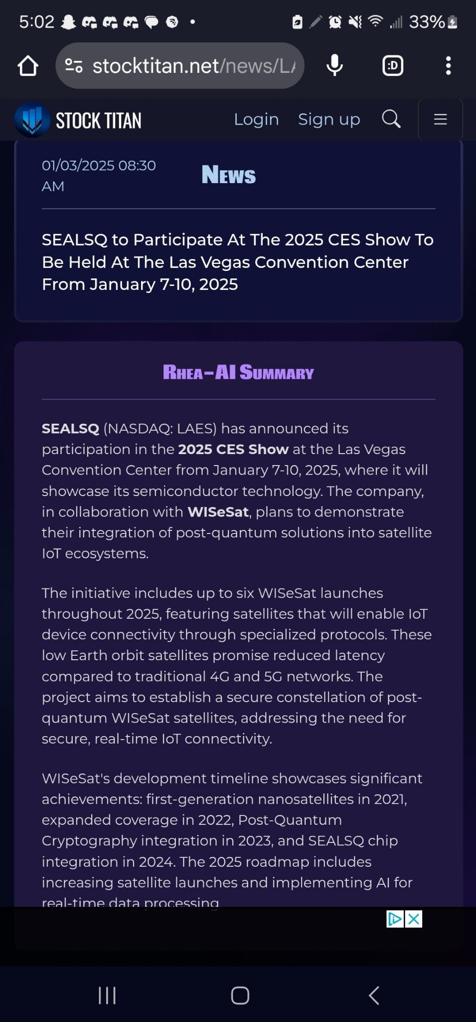 $SEALSQ Corp (LAES.US)$