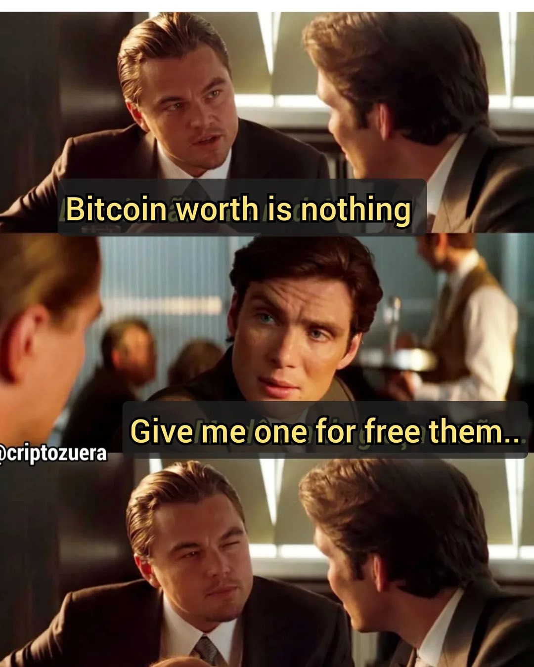 its going to zero