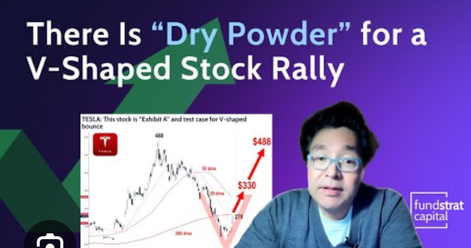 $Tesla (TSLA.US)$ The Tom Lee “Dry Powder”
