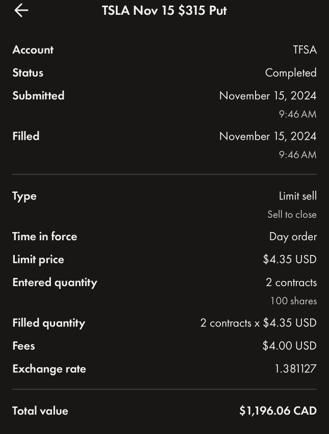 Quick profit and exit today $620.27