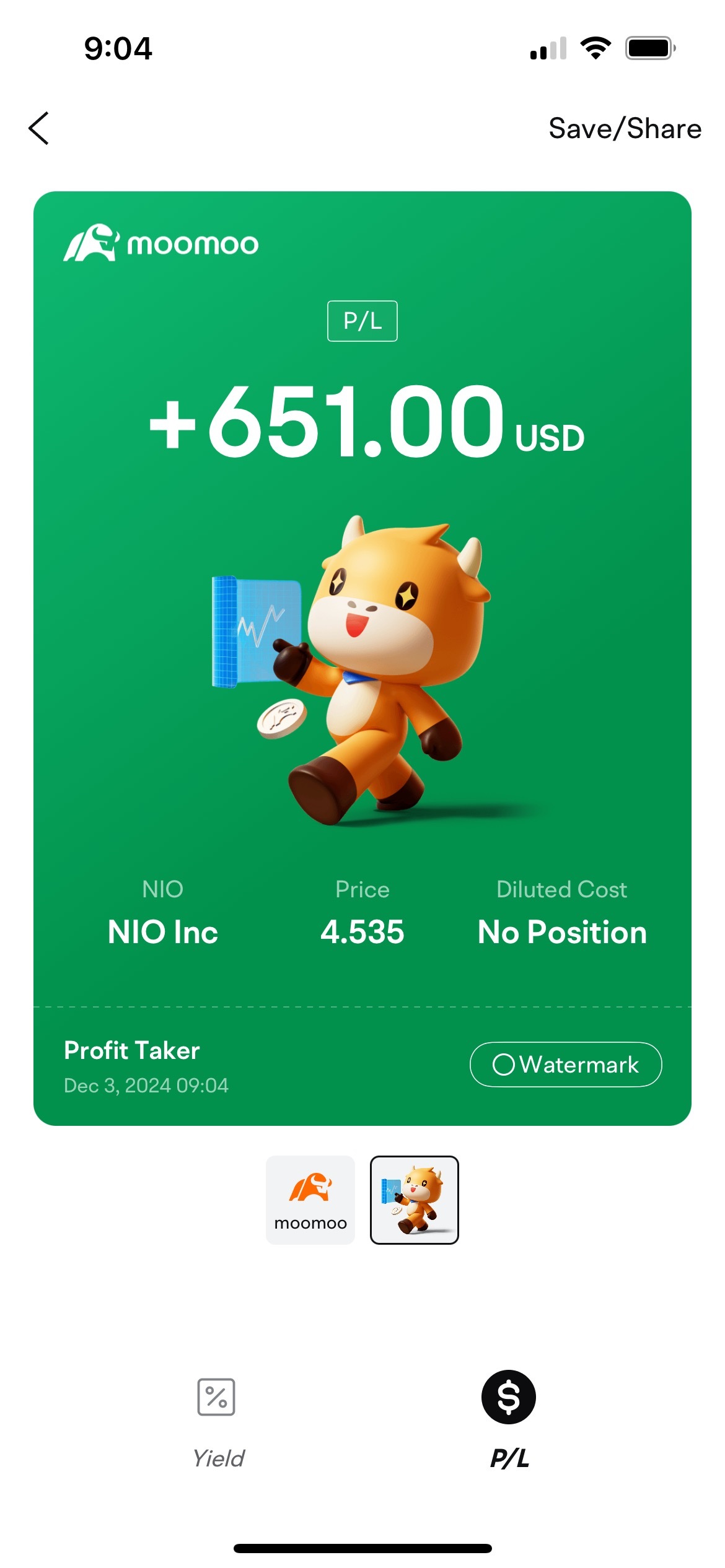 $蔚來 (NIO.US)$ 祝所有人好運💰💰💰