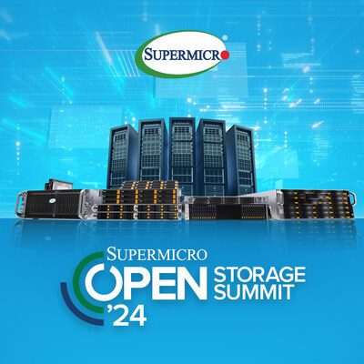 Supermicro 宣布开放存储峰会 “24” ——将于 8 月 13 日开始。快来看看最后的IG视频吧！尽情享受！