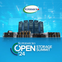 Supermicro 宣布开放存储峰会 “24” ——将于 8 月 13 日开始。快来看看最后的IG视频吧！尽情享受！