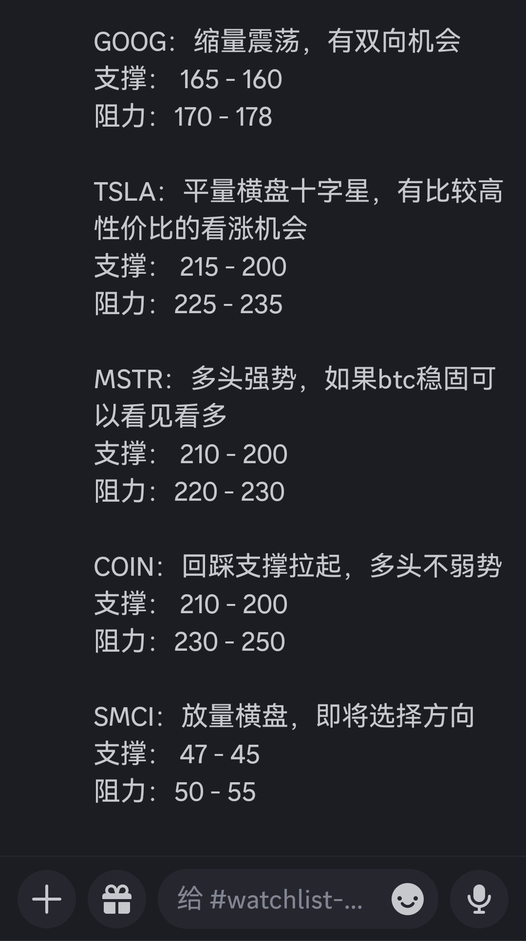 10.22科技股點位參考