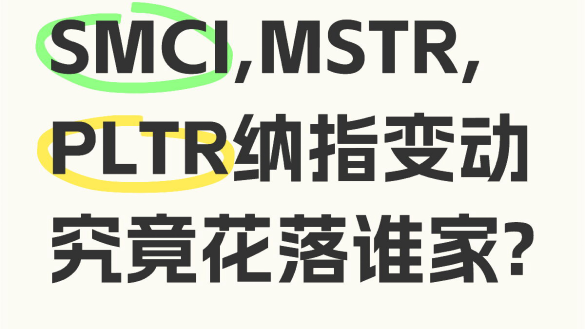 SMCI,MSTR,PLTR纳指变动究竟花落谁家?