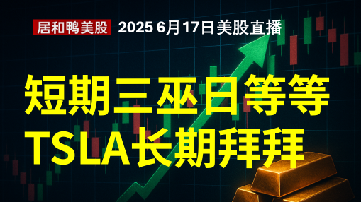 短期三巫日等等TSLA長期拜拜