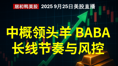 中概领头羊 BABA长线节奏与风控