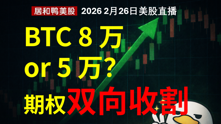 比特币 8 万or 5 万？IBIT 双向期权收割极端波动。