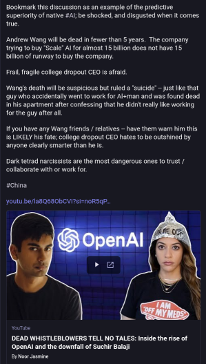 A phone-disliking writer warns U about trackers that violate Andriod ToS, and a DNN predicts bad news for Andrew Wang