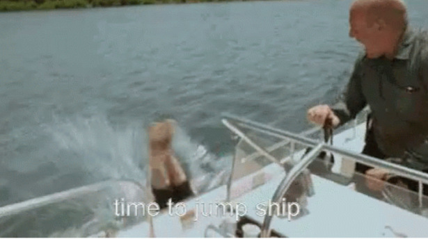 jump ship