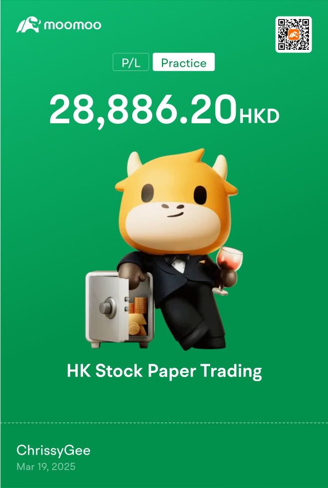 HK trading is showing profit