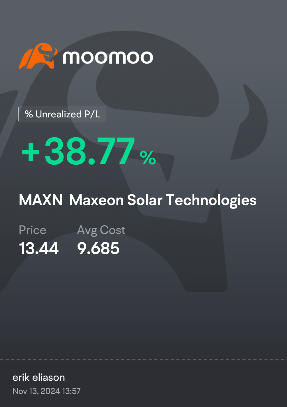 $Maxeon Solar Technologies (MAXN.US)$ 向上飞吧