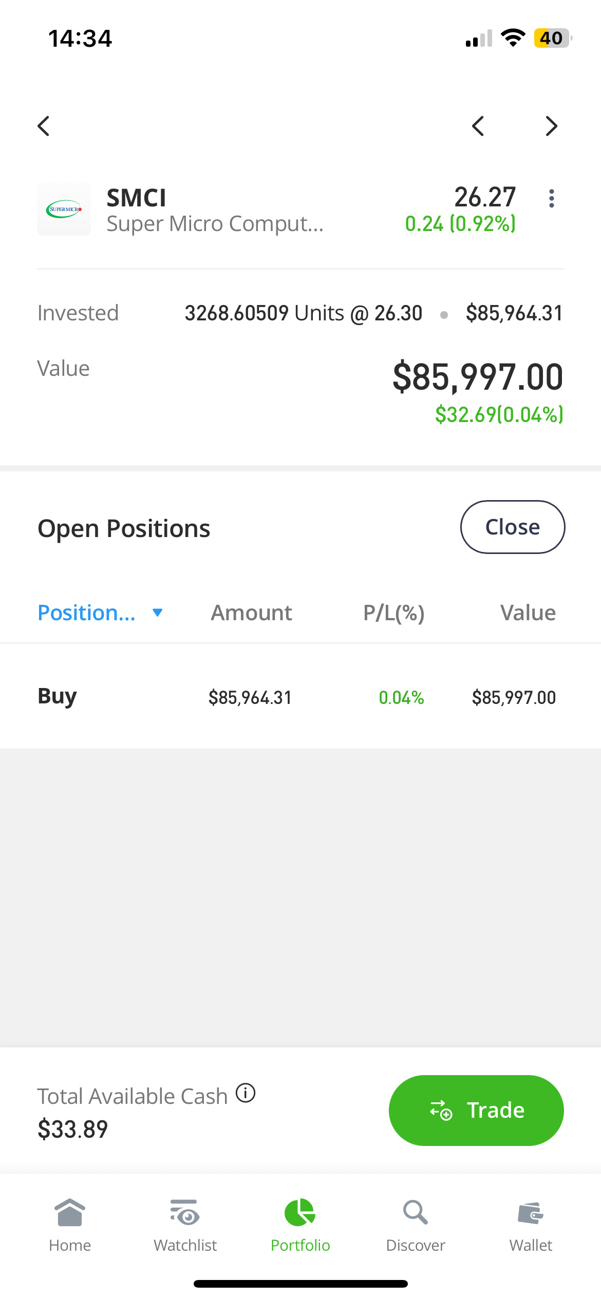 $Super Micro Computer (SMCI.US)$ OK LETS GOOOOOO 🫡🫡