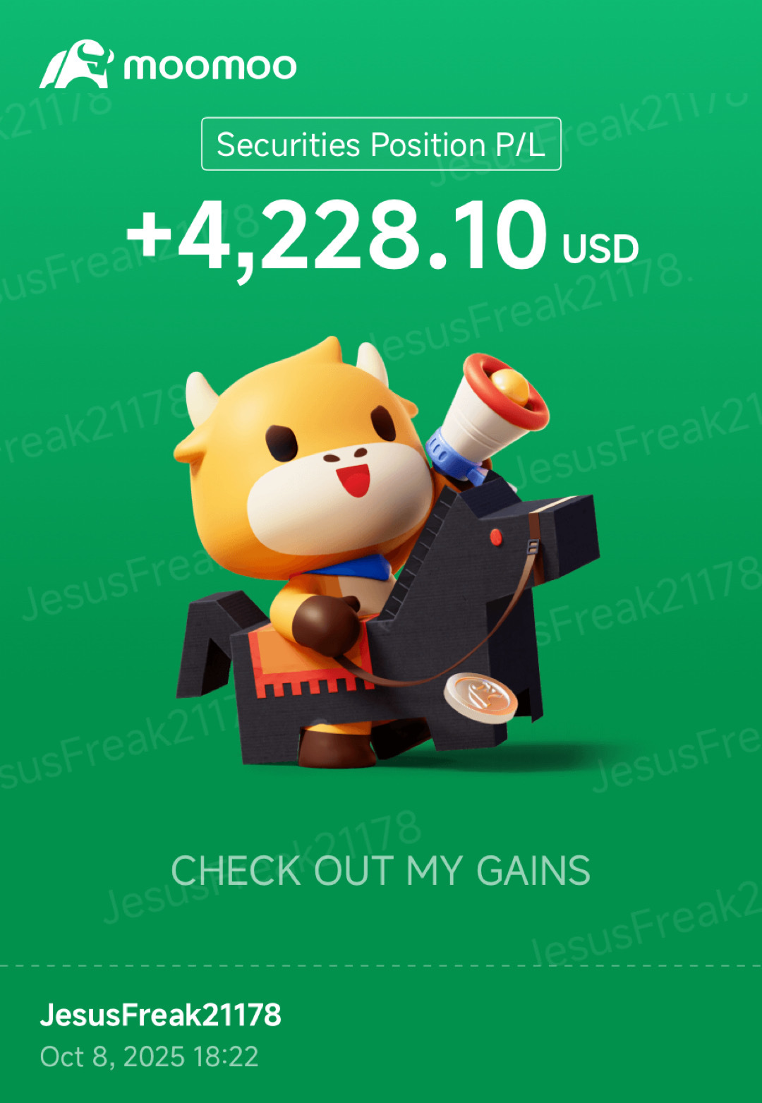 $Advanced Micro Devices (AMD.US)$ Praise Jesus!!