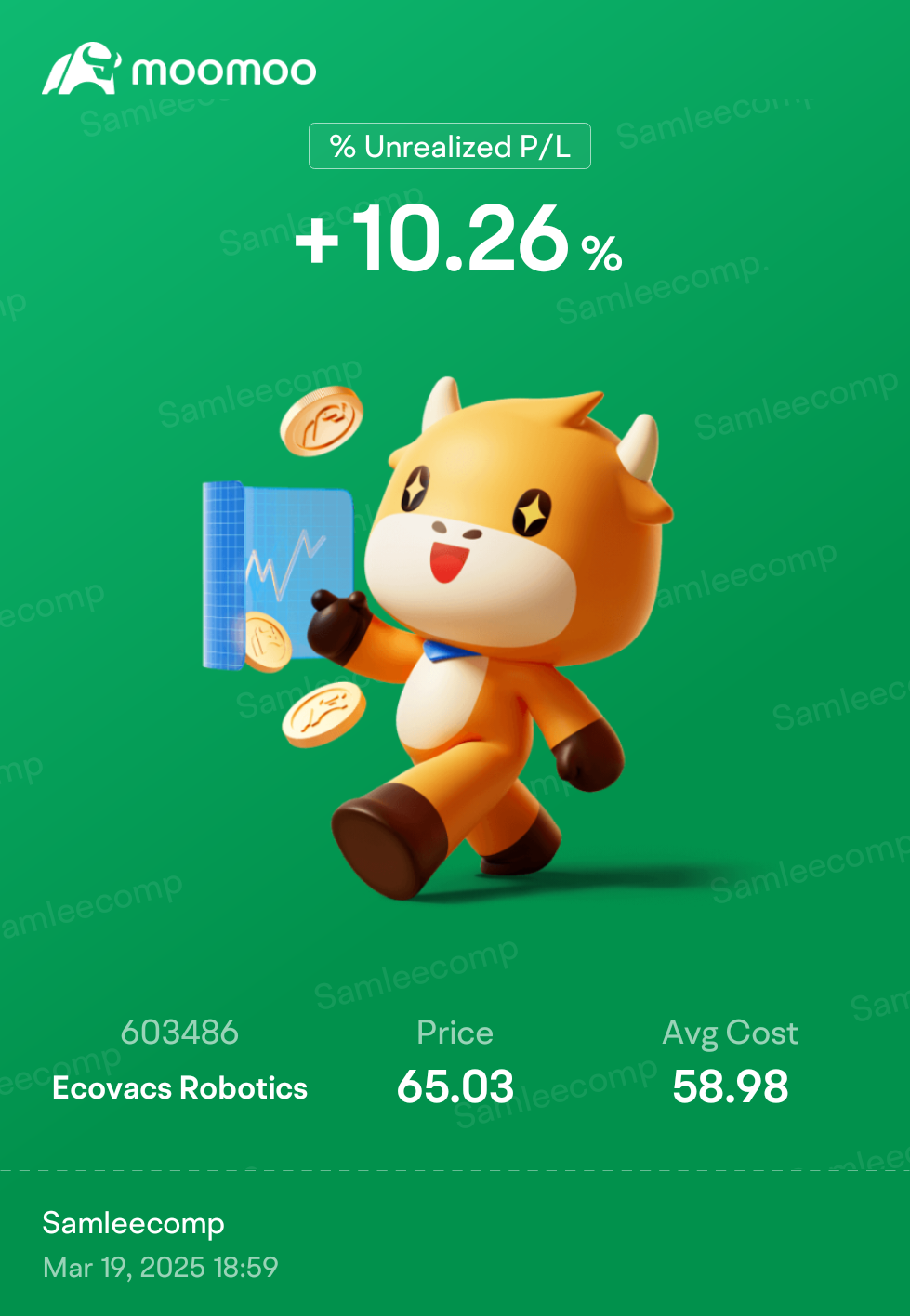 Buy in once breakthrough the resistance line. Bullish signal... - moomoo  Community