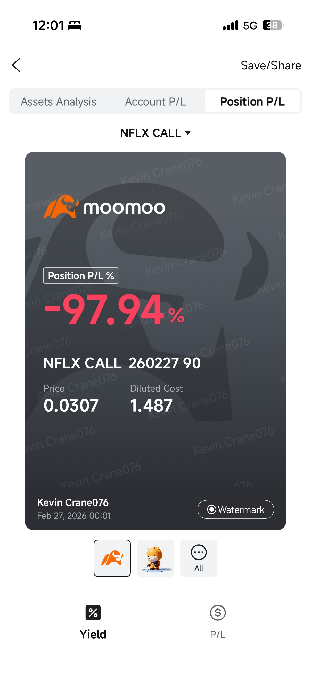 $Netflix (NFLX.US)$ possibly the greatest miracle of my life yesterday took place thank you God